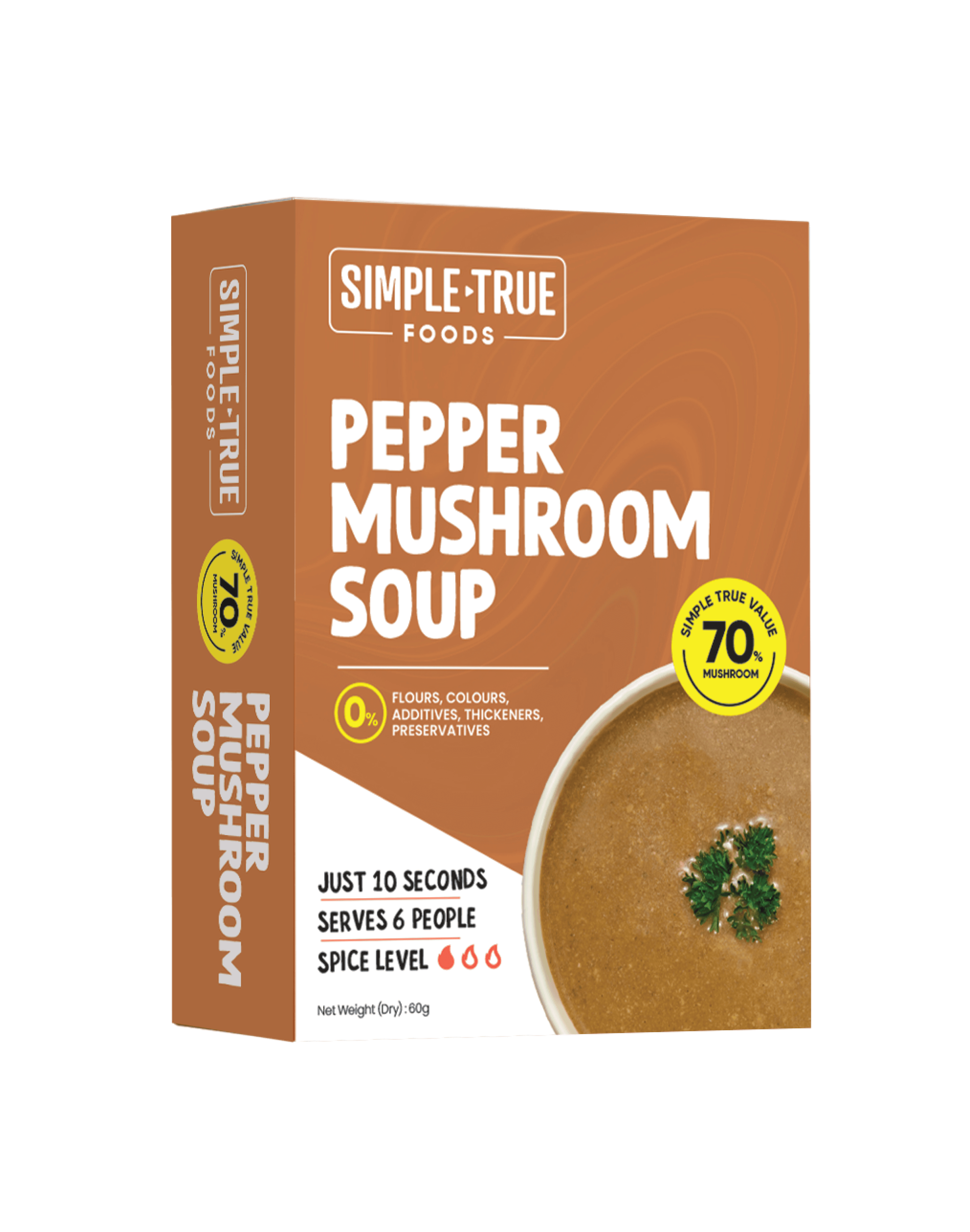 Pepper Mushroom Soup